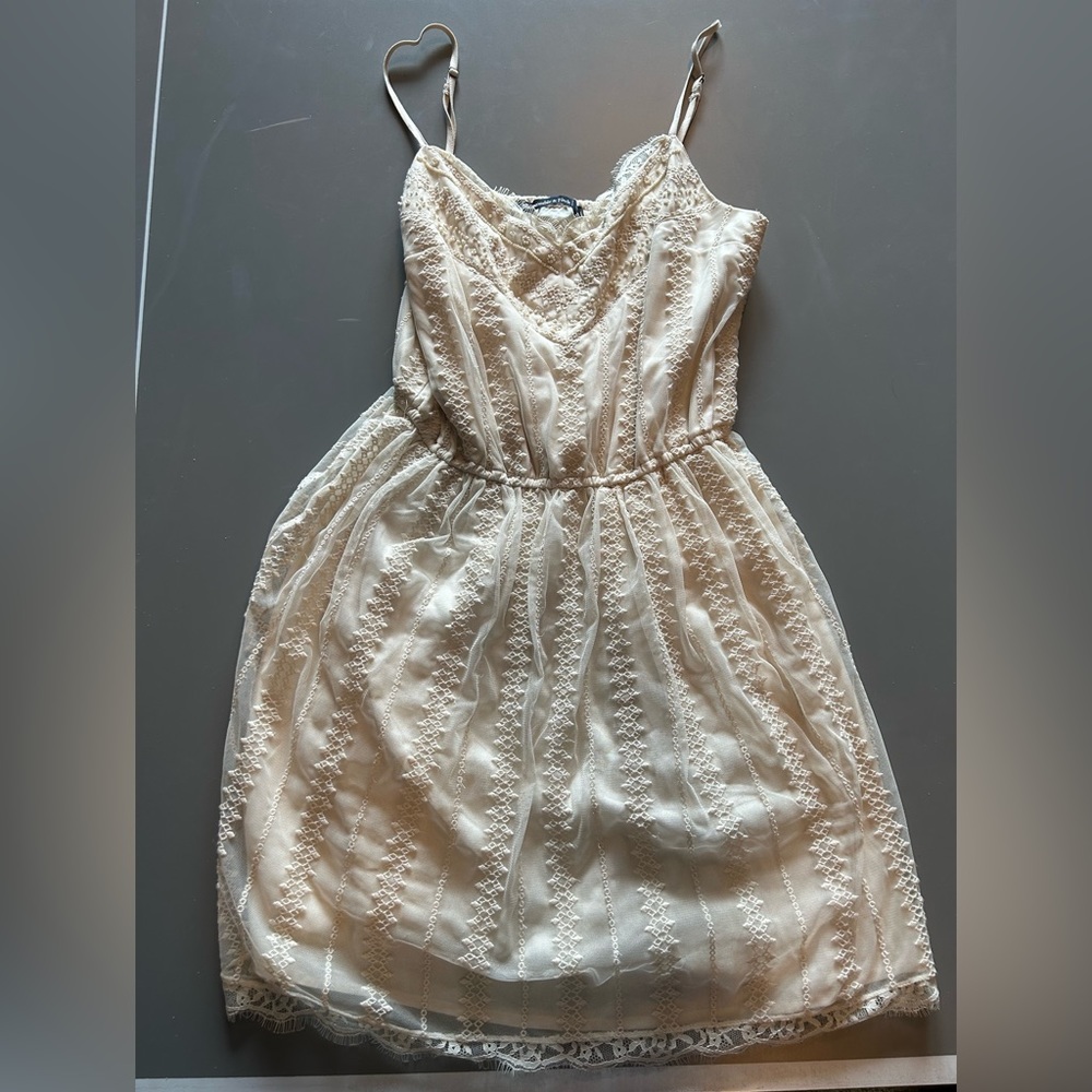 Abercrombie and Fitch Cream Dress